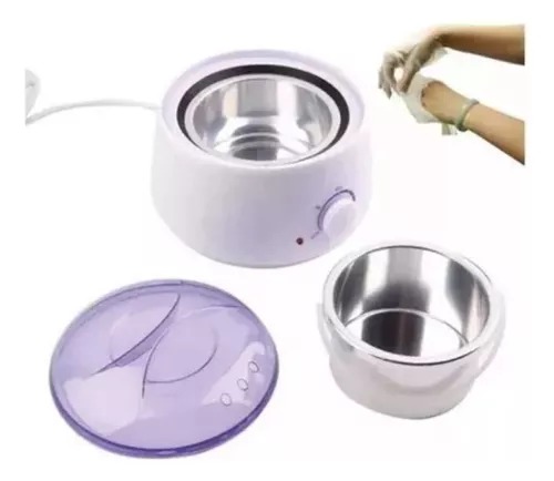 Combo Olla De Cera Depilatoria Cera